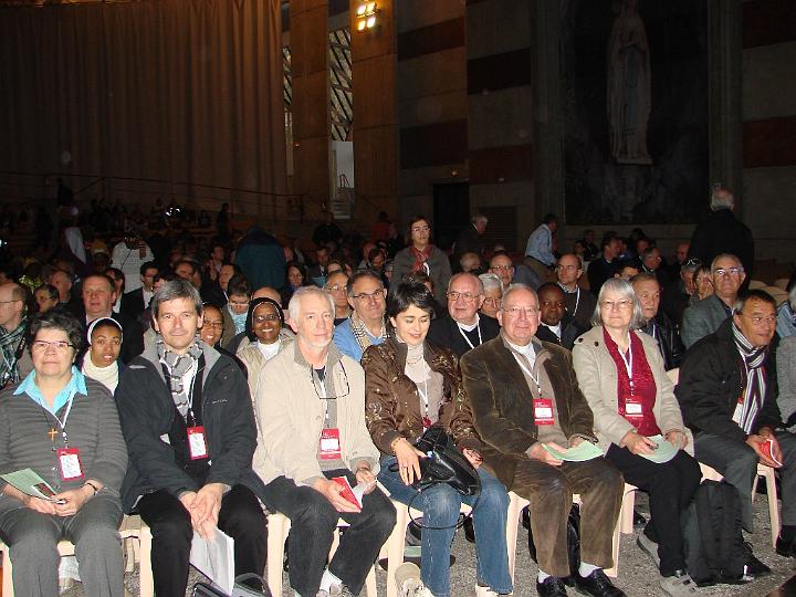 02-La delegation du dioc. de Digne 25-03-2012.JPG - La délégation du diocèse de Digne